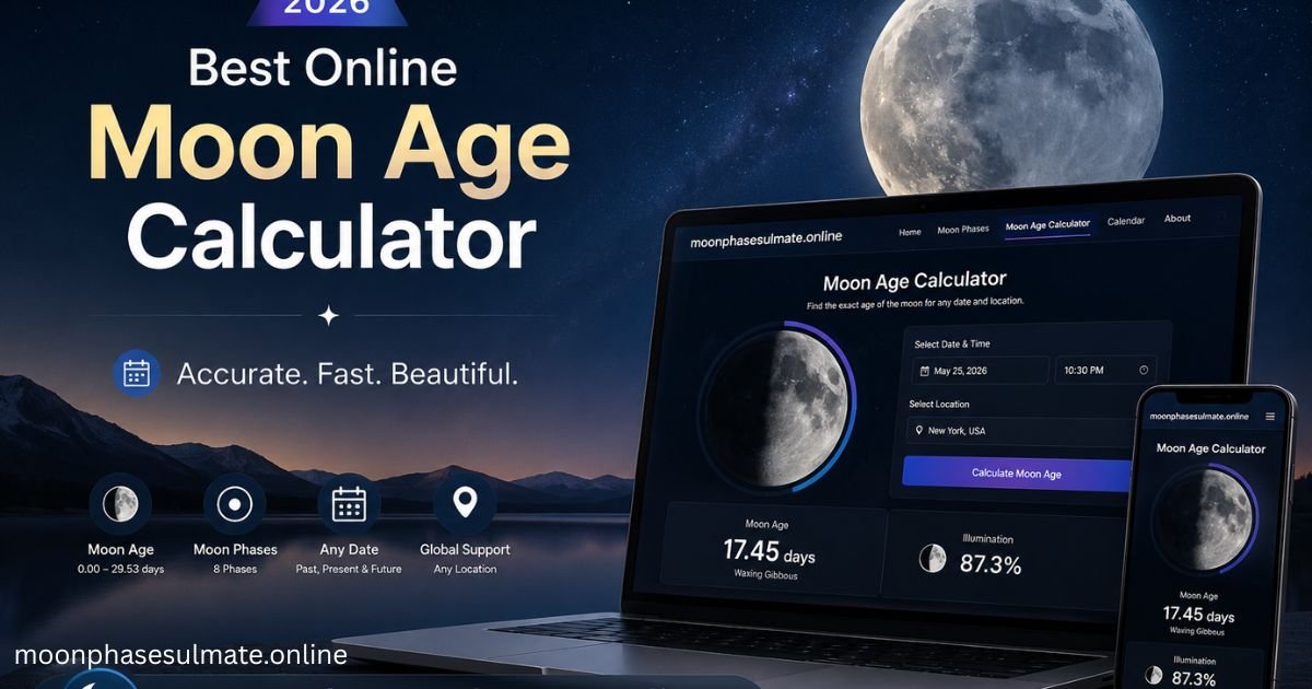 "Best Online Moon Age Calculator 2026"