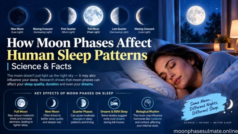 moon phases affect sleep